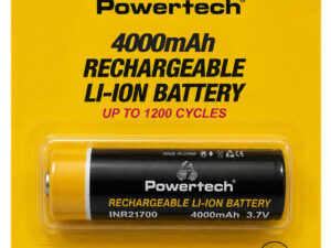 POWERTECH επαναφορτιζόμενη μπαταρία Li-ion INR21700 PT-1616