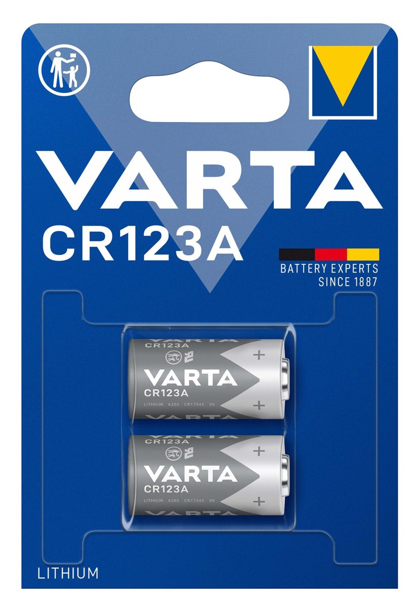 VARTA μπαταρία λιθίου CR123A