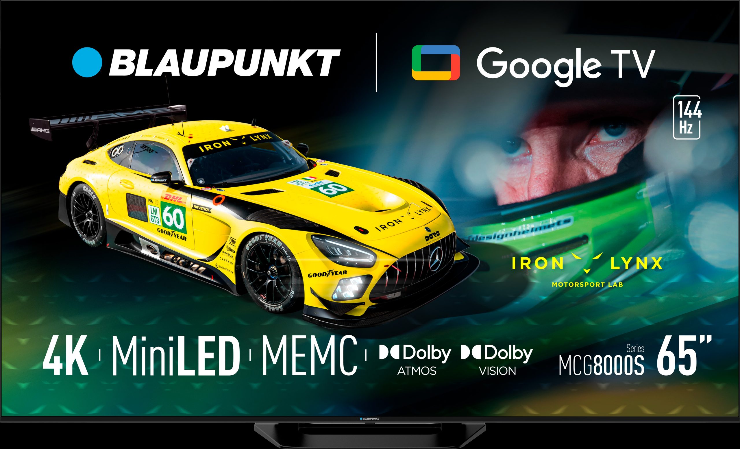 BLAUPUNKT 65" MINI LED 4K ULTRA HD